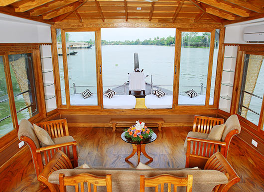 2 Bed Room Premium Houseboats In Kerala Pickadly Houseboats